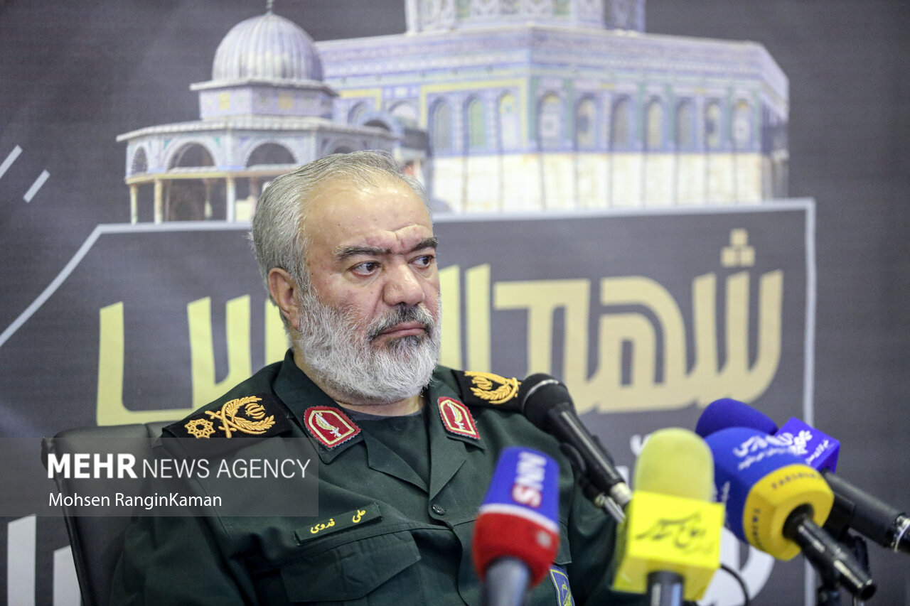 Imran Muna Rgc Iran's dep. IRGC commander visits IRGC Research Exhibition - Mehr News ...