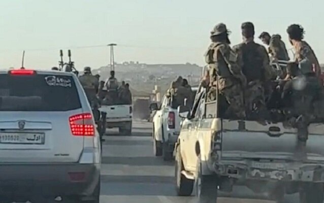 HTŞ güçleri, protestoları bastırmak için harekete geçti HTŞ güçleri, protestoları bastırmak için harekete geçti