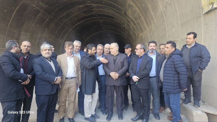 بازدید معاون وزیر راه از پروژههای هراز و پل سفید