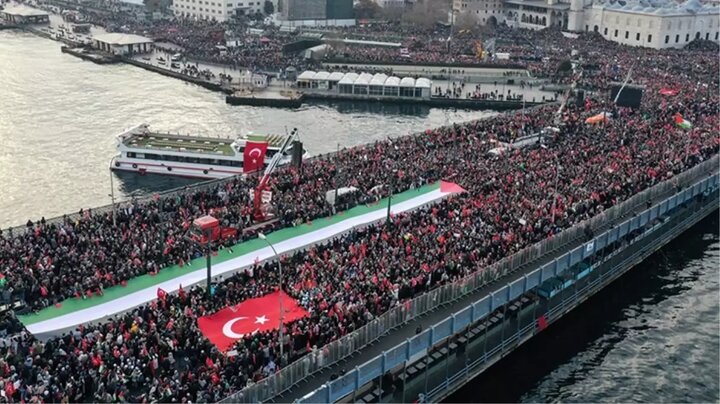 İstanbul büyük Gazze yürüyüşüne hazırlanıyor