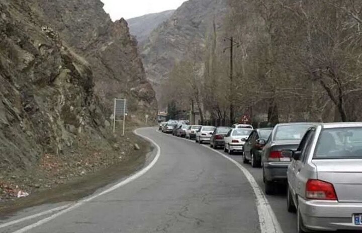 وضعیت راه ها امروز 14 دی؛ ترافیک سنگین در محور هراز