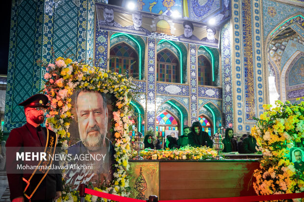 مراسم اولین سالگرد شهادت شهید سید رضی موسوی