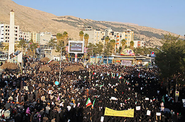 «هشتم دیماه» سند افتخار دیگری برای مردم ولایمتدار شیراز