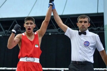 Farzan Ahmadi becomes Best Asian Schoolboy Boxer in 2024