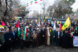 مراسم گرامیداشت حماسه ۹ دی در قزوین