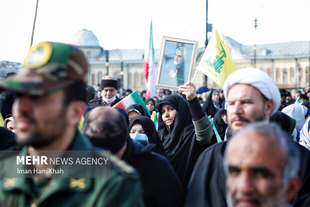 مراسم بزرگداشت حماسه ۹ دی در همدان