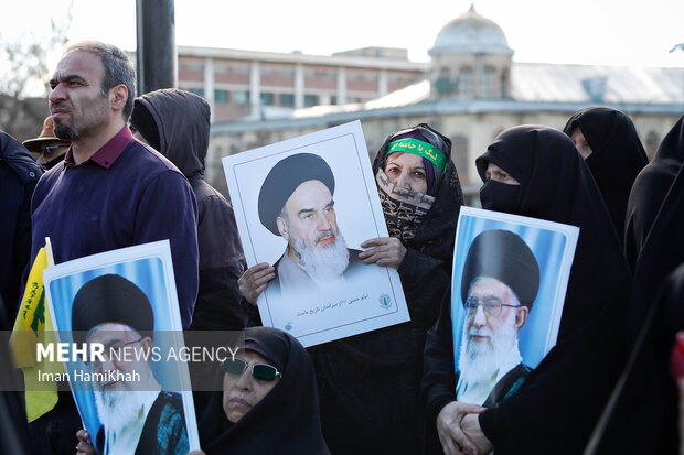 مراسم بزرگداشت حماسه ۹ دی در همدان