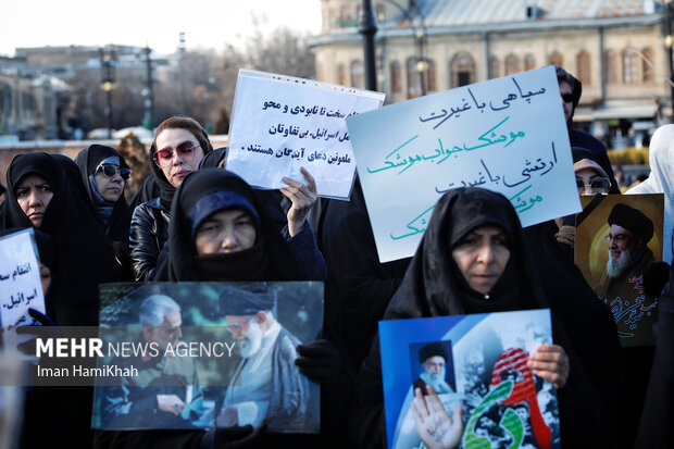 مراسم بزرگداشت حماسه ۹ دی در همدان