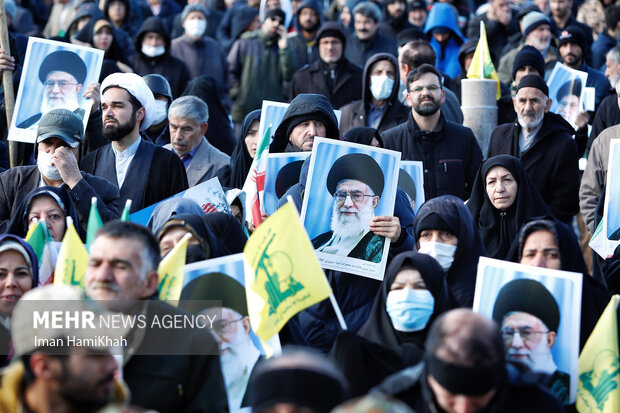 مراسم بزرگداشت حماسه ۹ دی در همدان