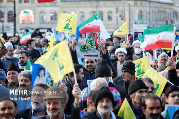 مراسم بزرگداشت حماسه ۹ دی در همدان