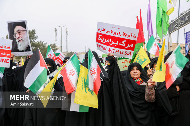 اجتماع عظیم نهم دی در سمنان