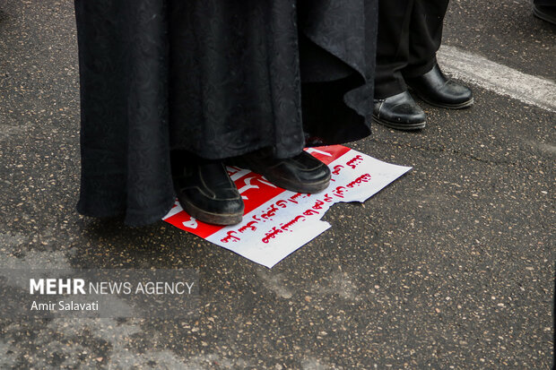 ِDey 9 rally in Semnan