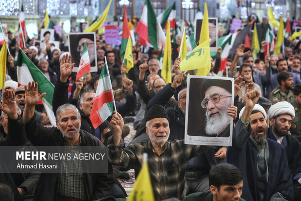 بزرگداشت حماسه نهم دی در مشهد مقدس