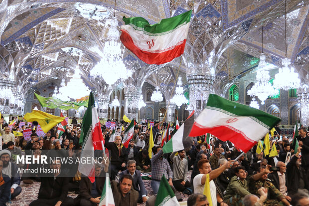 بزرگداشت حماسه نهم دی در مشهد مقدس