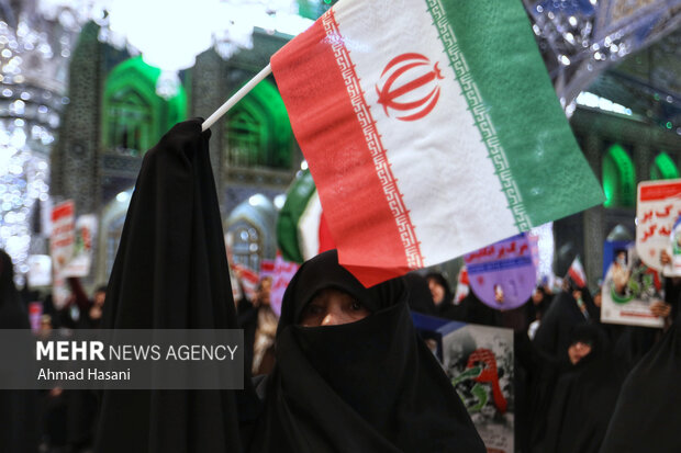 بزرگداشت حماسه نهم دی در مشهد مقدس