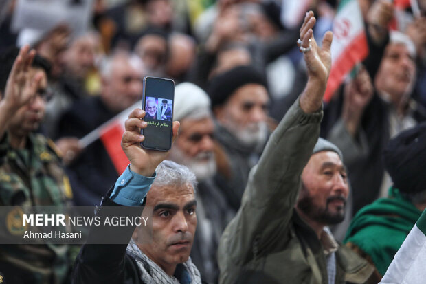 بزرگداشت حماسه نهم دی در مشهد مقدس