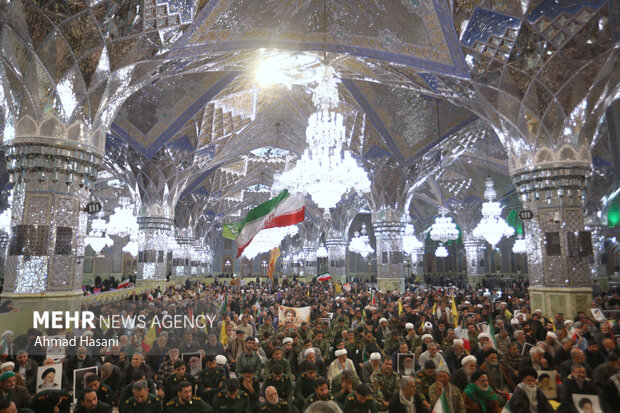 بزرگداشت حماسه نهم دی در مشهد مقدس