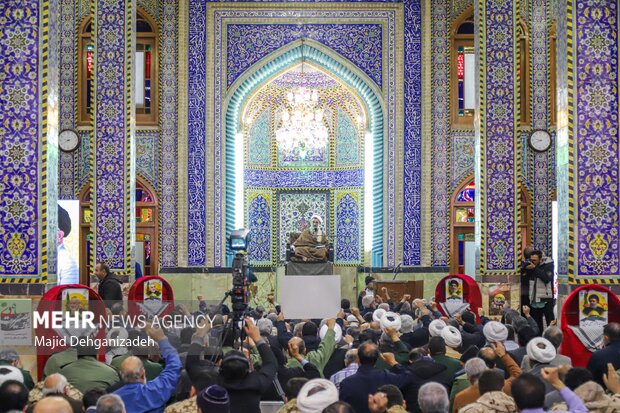 مراسم گرامیداشت حماسه ۹ دی در یزد