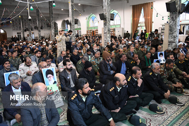 مراسم بزرگداشت حماسه ۹ دی در بیرجند