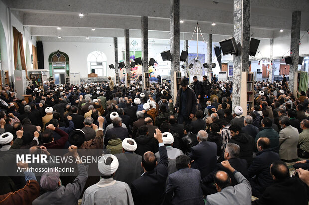 مراسم بزرگداشت حماسه ۹ دی در بیرجند