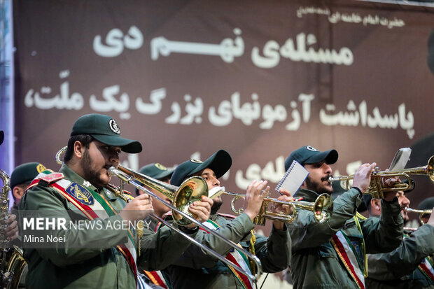 مراسم گرامیداشت حماسه ۹ دی در تبریز