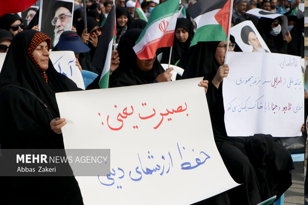 اجتماع مردم بندرعباس در سالروز حماسه ۹ دی برگزار شد