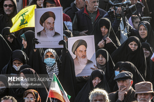 مراسم بزرگداشت یوم‌الله ۹ دی در تهران