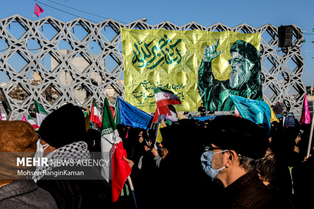 مراسم بزرگداشت یوم‌الله ۹ دی در تهران