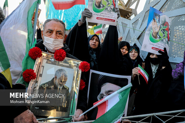 مراسم بزرگداشت یوم‌الله ۹ دی در تهران