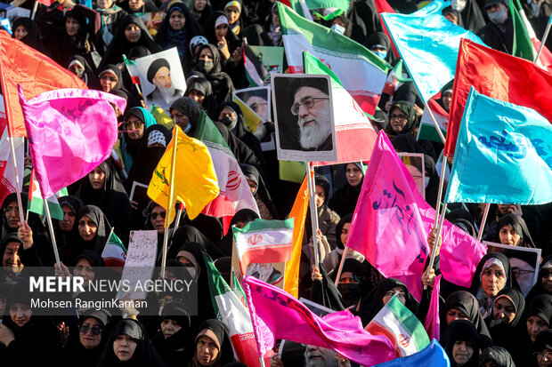 مراسم بزرگداشت یوم‌الله ۹ دی در تهران