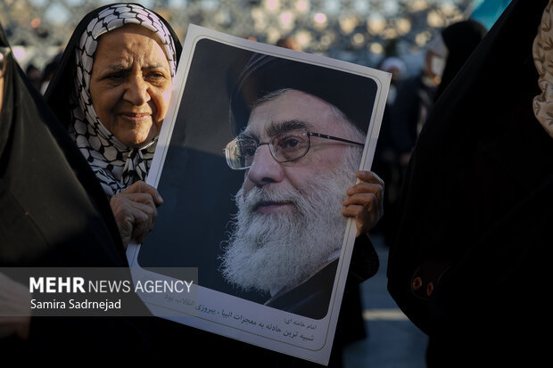 مراسم بزرگداشت یوم‌الله ۹ دی در تهران