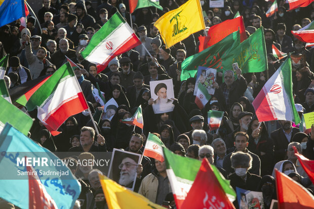 مراسم بزرگداشت یوم‌الله ۹ دی در تهران