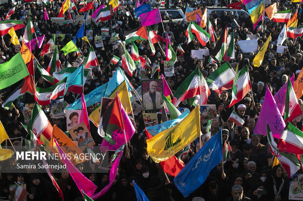 مراسم بزرگداشت یوم‌الله ۹ دی در تهران