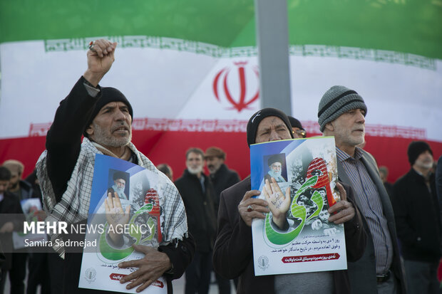 مراسم بزرگداشت یوم‌الله ۹ دی در تهران