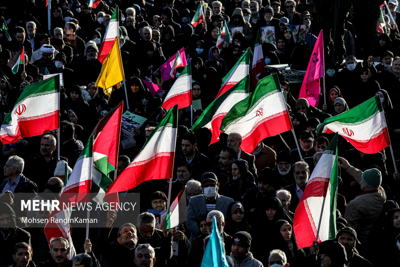 مراسم بزرگداشت یوم‌الله ۹ دی در تهران