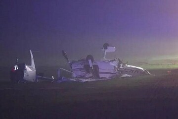 2 injured in small plane crash in southern Germany