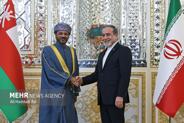 دیدار و کنفرانس مطبوعاتی مشترک وزرای امور خارجه ایران و عمان 6