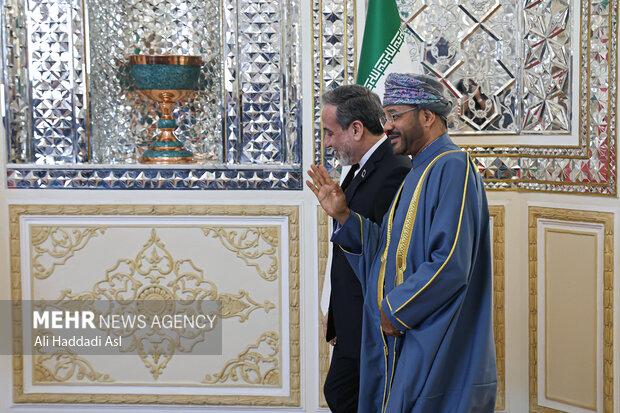 دیدار و کنفرانس مطبوعاتی مشترک وزرای امور خارجه ایران و عمان 5