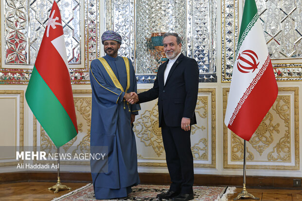 دیدار و کنفرانس مطبوعاتی مشترک وزرای امور خارجه ایران و عمان 7