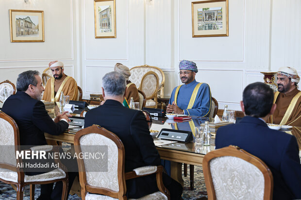 دیدار و کنفرانس مطبوعاتی مشترک وزرای امور خارجه ایران و عمان 14