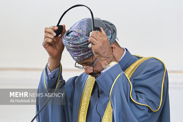 دیدار و کنفرانس مطبوعاتی مشترک وزرای امور خارجه ایران و عمان 31