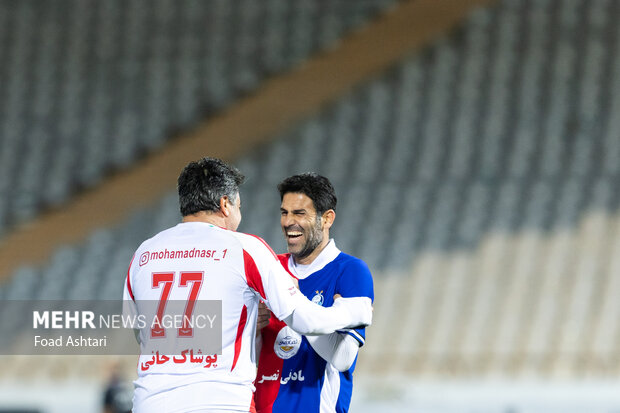 مسابقه فوتبال دوستانه منتخب 98 و پیشکسوتان سرخابی 15
