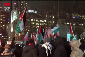 VIDEO: Canadians hold rally in support of Gaza