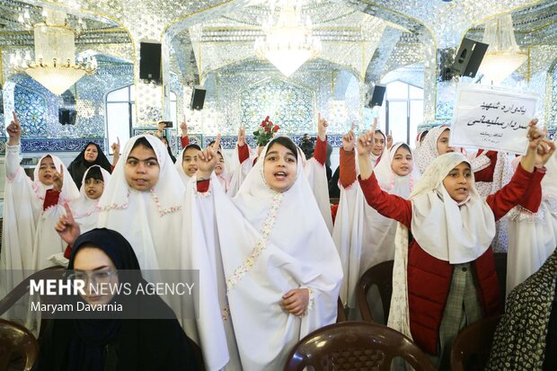 اجتماع فرزندان حاج قاسم در بجنورد