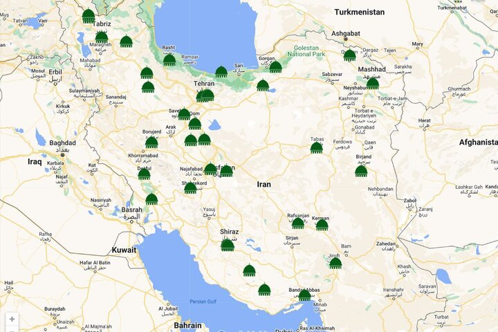 اعتکاف نوجوانانه فرصتی برای اتصال به خدا؛ نقشه مساجد اعتکاف نوجوانی را ببینید