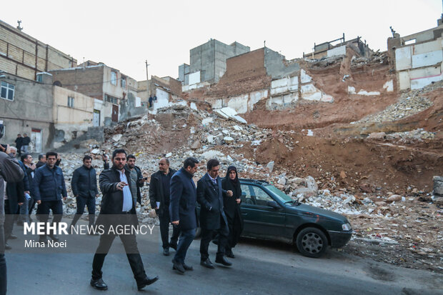 بازدید رئیس کمیسیون عمران مجلس از پروژه های عمرانی آذربایجان شرقی 7