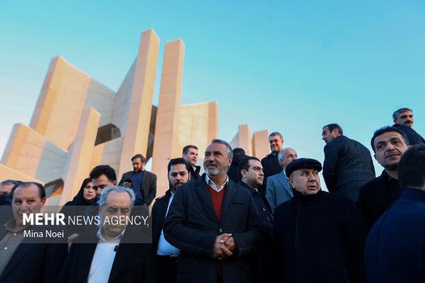 بازدید رئیس کمیسیون عمران مجلس از پروژه های عمرانی آذربایجان شرقی 12