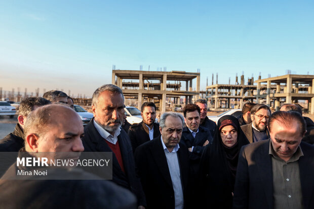 بازدید رئیس کمیسیون عمران مجلس از پروژه های عمرانی آذربایجان شرقی 15