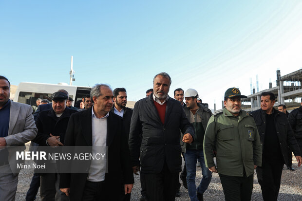 بازدید رئیس کمیسیون عمران مجلس از پروژه های عمرانی آذربایجان شرقی 30