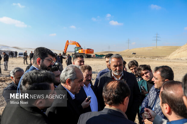 بازدید رئیس کمیسیون عمران مجلس از پروژه های عمرانی آذربایجان شرقی 36